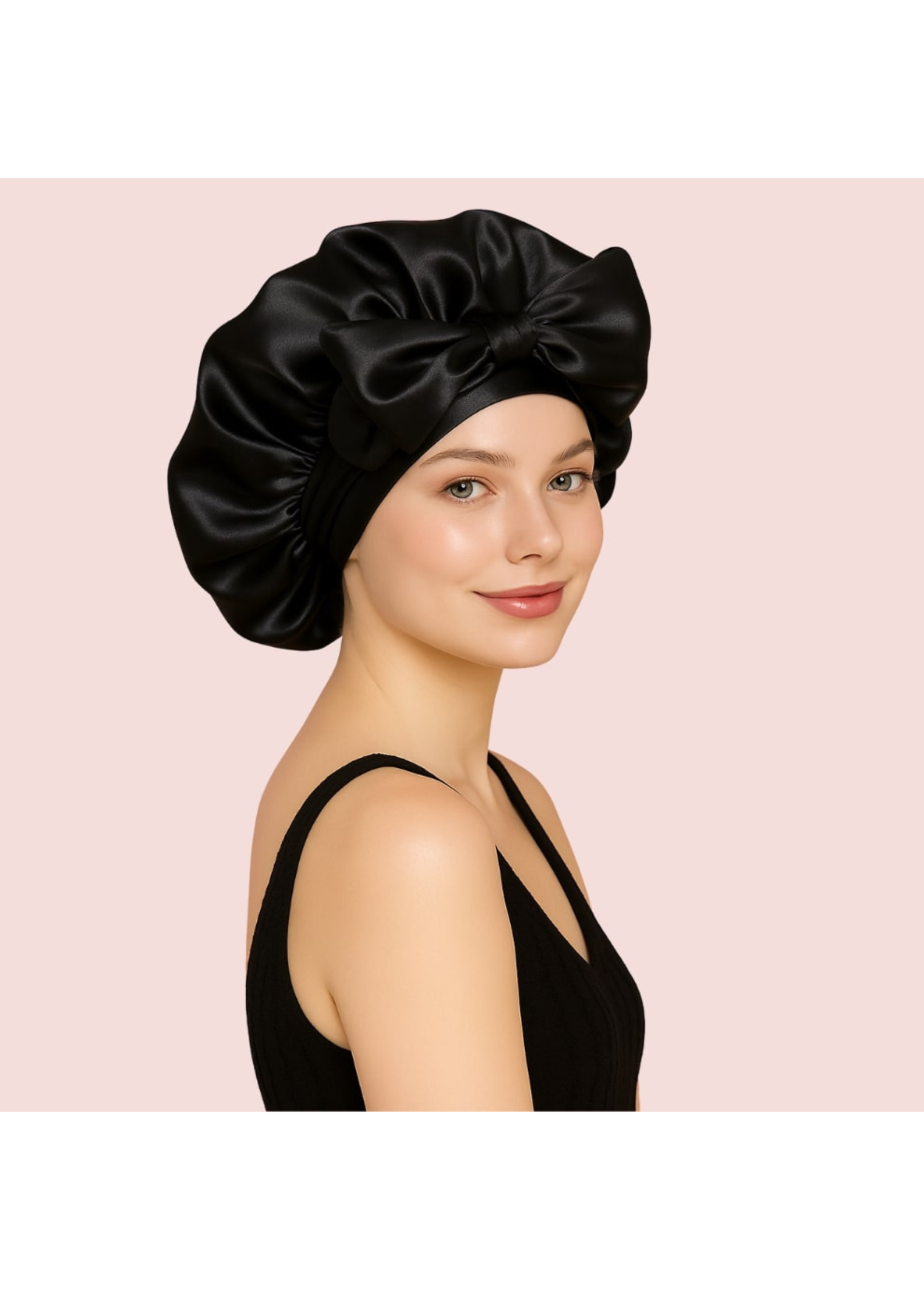 Bonnet en Satin • Protection Cheveux Nuit Anti-Casse