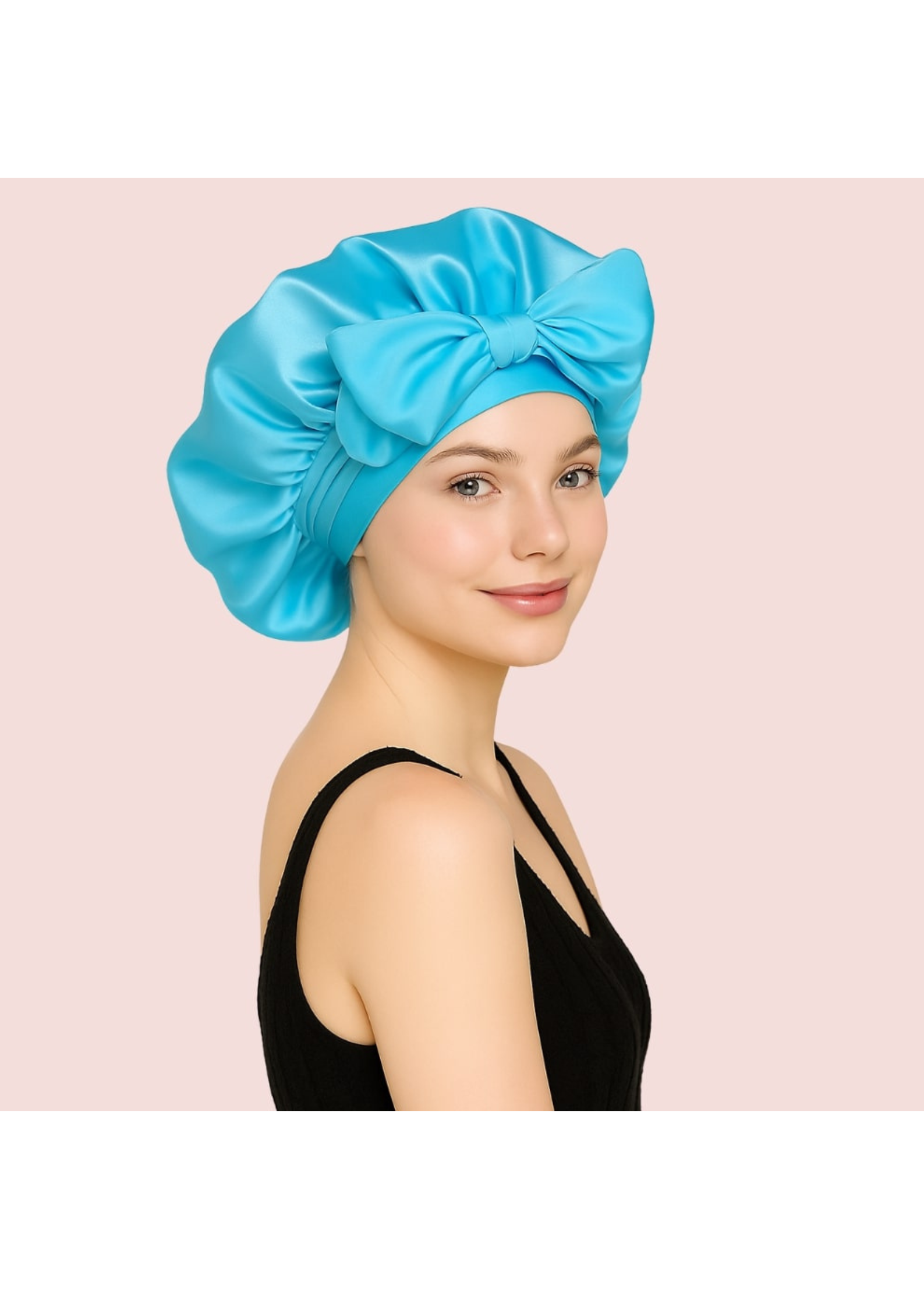 Bonnet en Satin • Protection Cheveux Nuit Anti-Casse