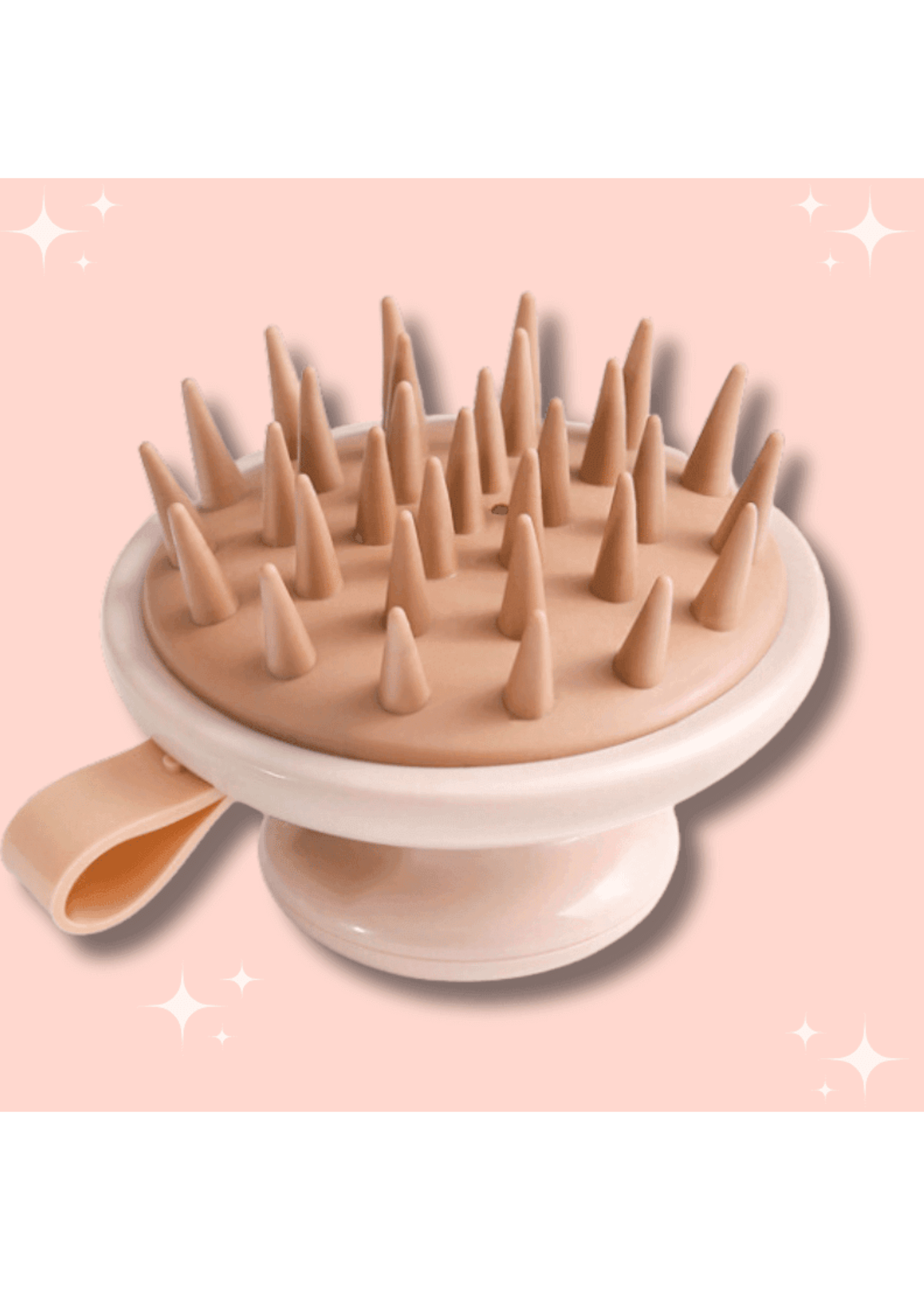 Brosse à Shampoing Massante • Spa Cuir Chevelu Relaxant