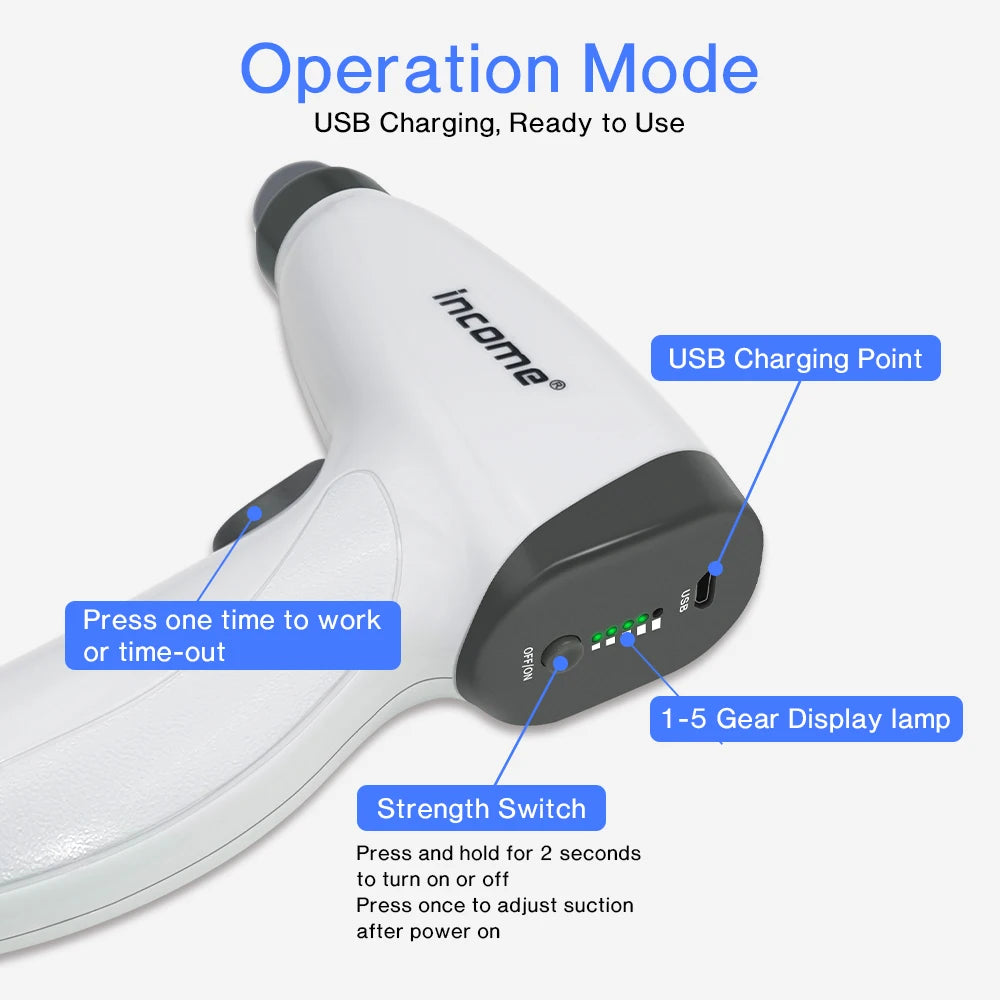 Massage palper-rouler anti-cellulite ventouses électriques