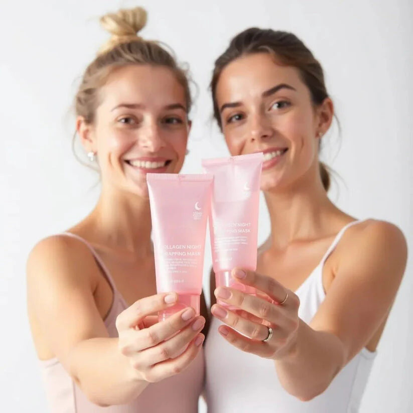 Masque visage coréen collagène anti-âge hydratant